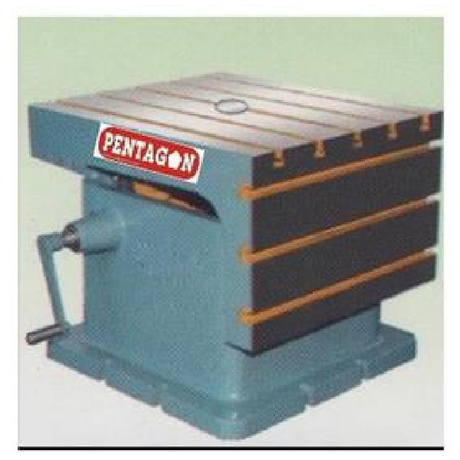 PENTAGON Tilting type box Table model PTBT550 suitable for Radial Drilling Machine with dimension 550 x 400 X 400 mm