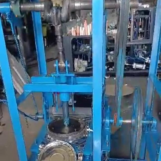 Fully automatic single die paper plate making machine