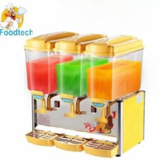 YELLOW Juice Dispenser Machine 3 JAR