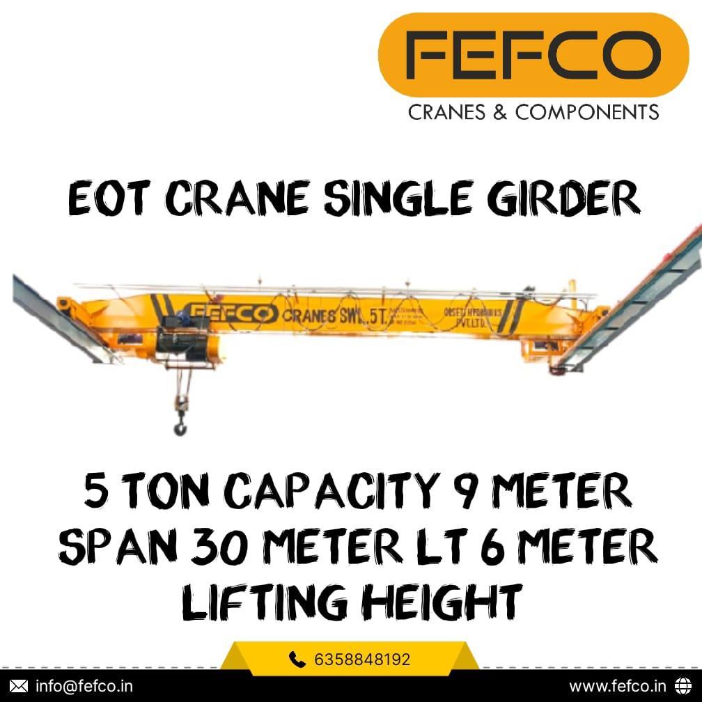 Single Girder EOT Crane