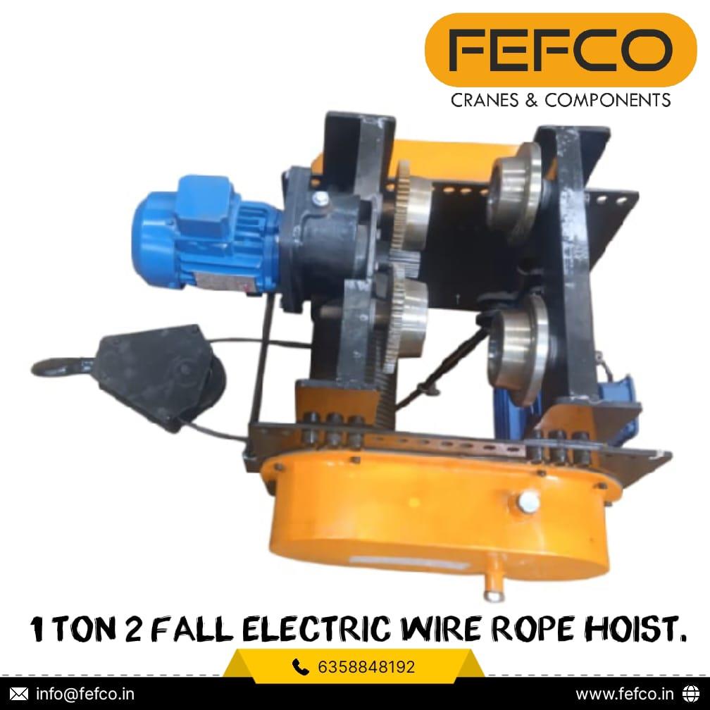 1 TON Electric Wire Rope Hoist