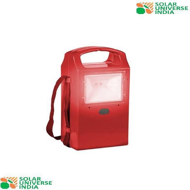 Solar Universe India Plastic Led Lamp With Mobile Charging & Shoulder Strap (Multicolour, 2-watt)