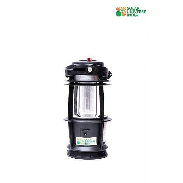 SUI Sturdy Portable Solar Lantern with inbuilt battery & external solar panel