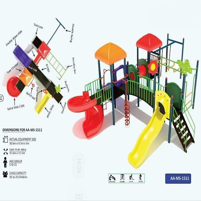 AA-MS-1511 Outdoor Multi Play Station