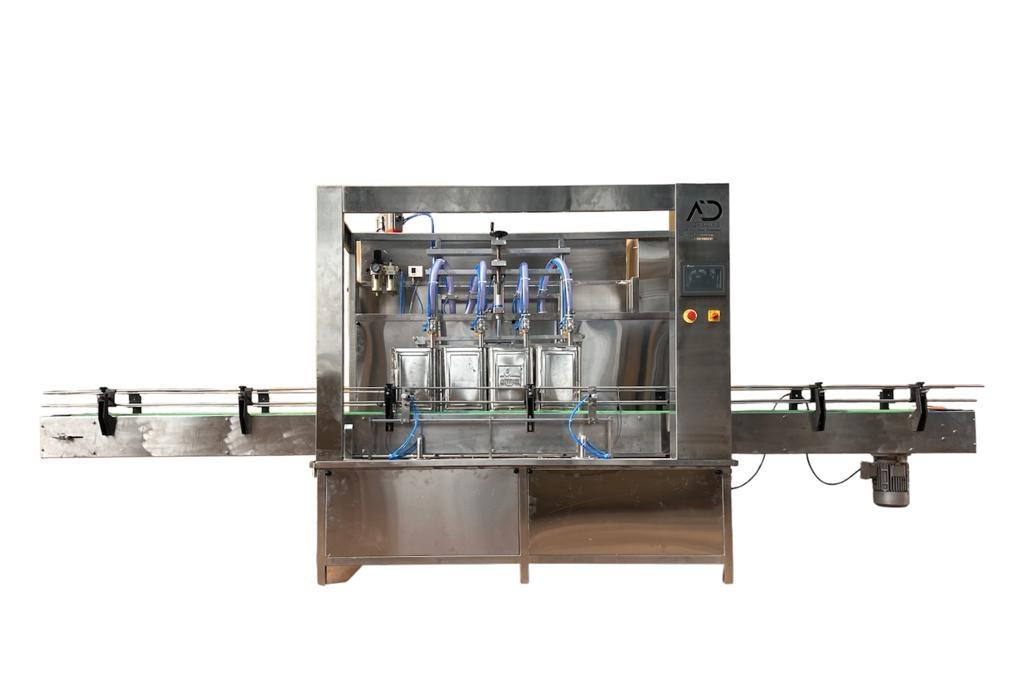 Electric Edible Oil Bottle Filling Machine, Capacity: 500-15000ml