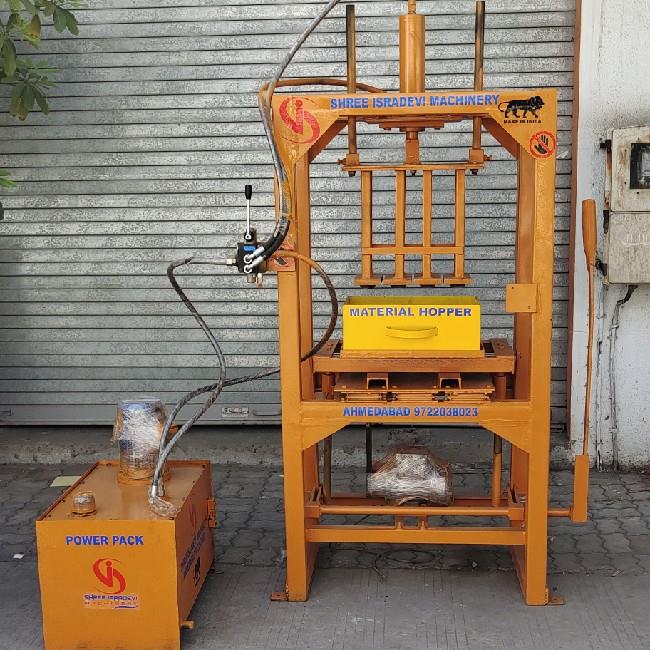 Manual hydraulic Fly Ash brick machine