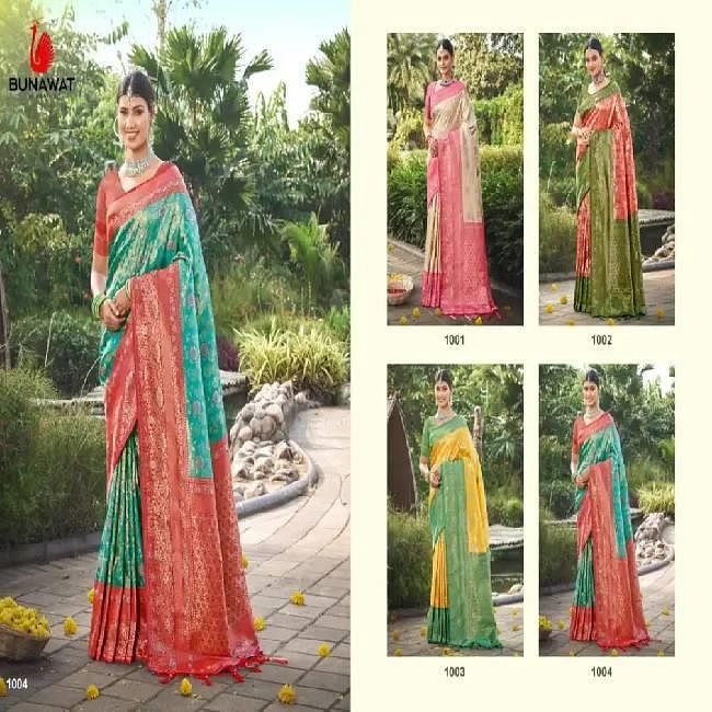 Bunawat Launch A New Design Poonam Kanjivaram Silk Sarees