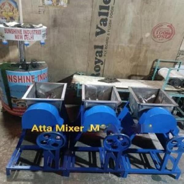 Mild Steel Atta Mixer Machine