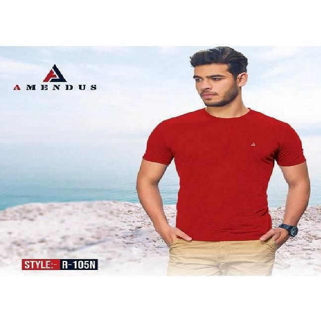 Amendus Mens Round Neck T-Shirt