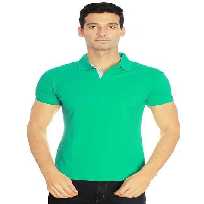 Amendus Polo Neck Tshirt Sea Green