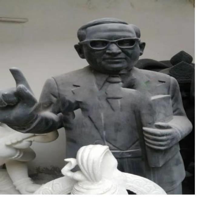 Marble Dr bhim Rao Ambedkar statue