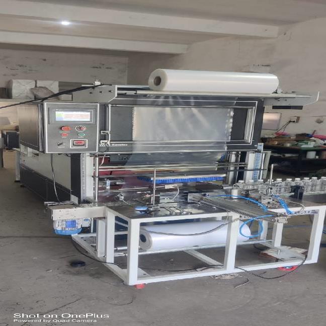 Fully Automatic Web Sealer With Shrink Wrapping Machine Single Track