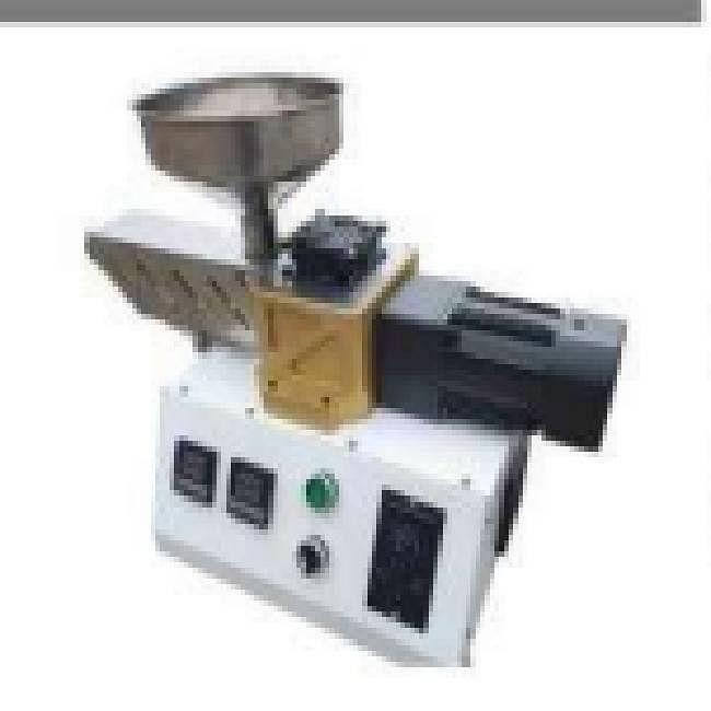 IE-25 Injection Molding Machine Desktop Plastic Extruder MachineDesktop Polymer Material Single Screw Small Extruder