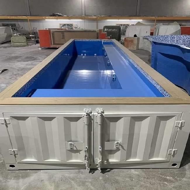 container swimming pool