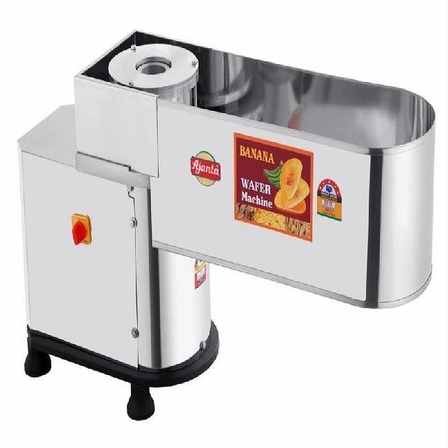 Stainless Steel 2 IN 1BANANA CHIPS MACHINE MANUFACTURERS IN JUNAGADH, Capacity(Kg/Hr): 300, Capacity: 250 kg/hr