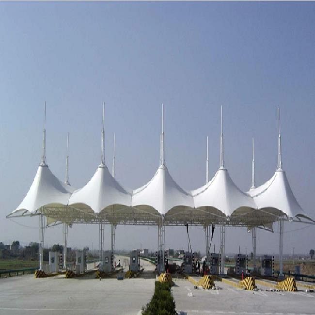 Toll Plaza Tensile Canopy