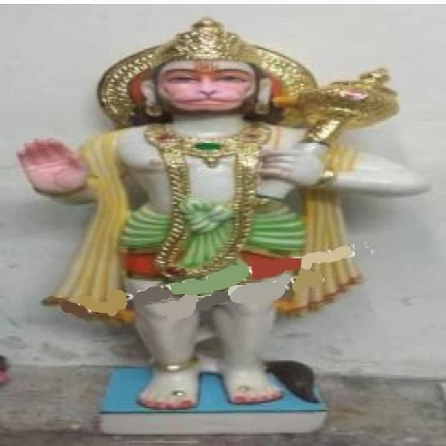 Marble Hanuman Statue, Temple