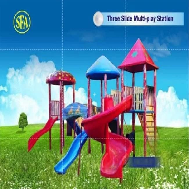 Three Slide Multi Play Station