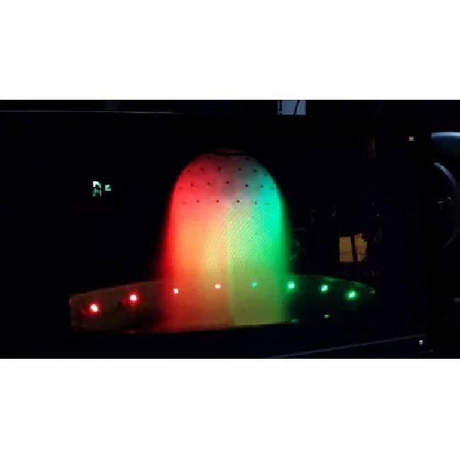 Multi Colored Ball Fountain