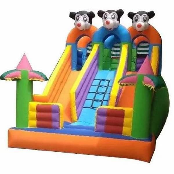 3 Slides Mickey Mouse Kids Inflatable