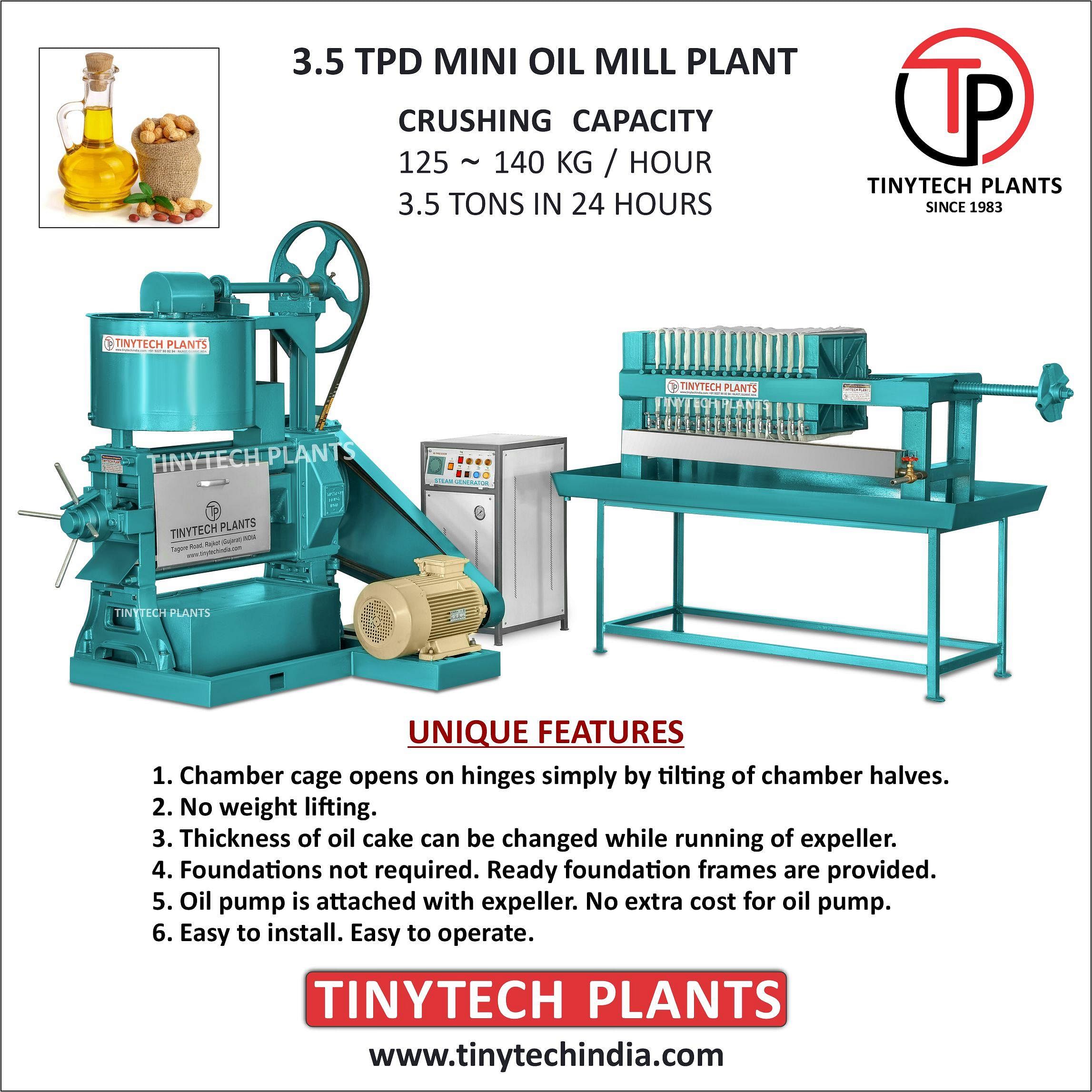 Oil Milling Plant