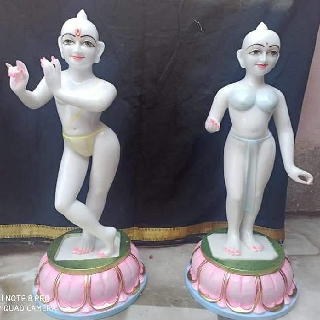 Marble eskon Radha Krishna 2.5 feet