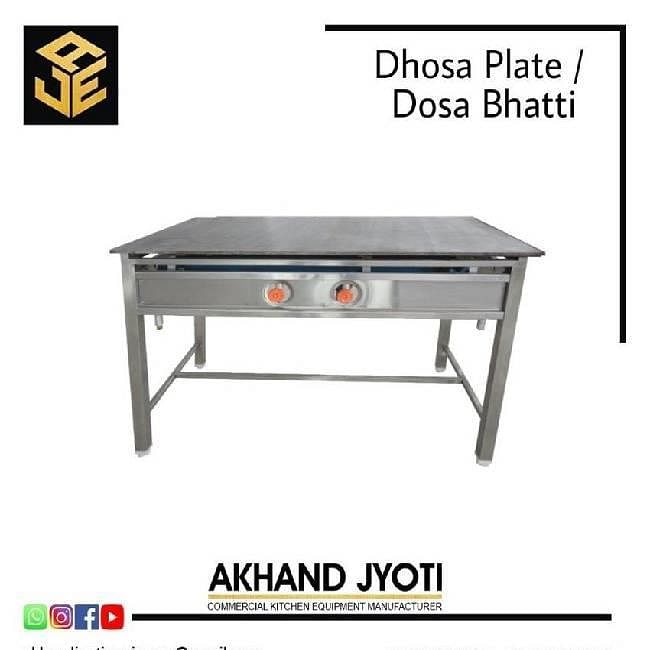 Stainless Steel Dosa Plate Dosa Bhatti, 2