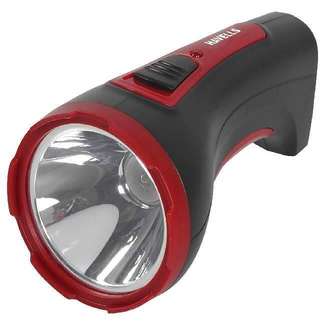 Havells 1W LED Torch (Black)