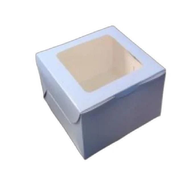 Paper cake box with window 1kg