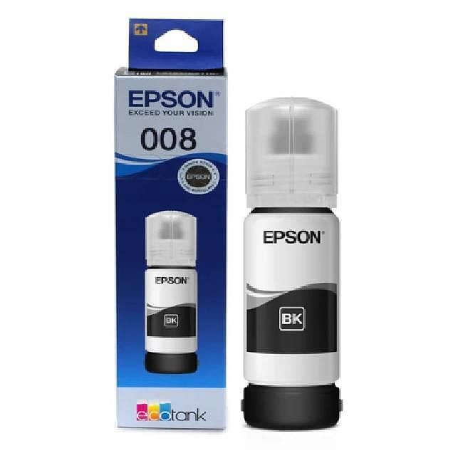 Epson 008 Black Genuine Ink Bottle 127 ML