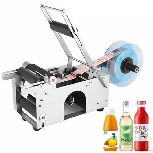 Manual Labeling Machine For Round Bottles, Capacity: Good