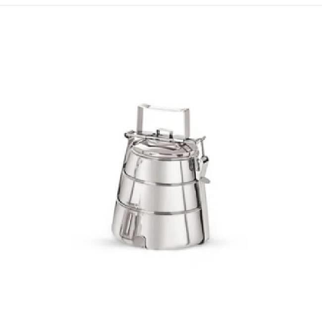 Stainless Steel Pyramid Shape Lunch Box