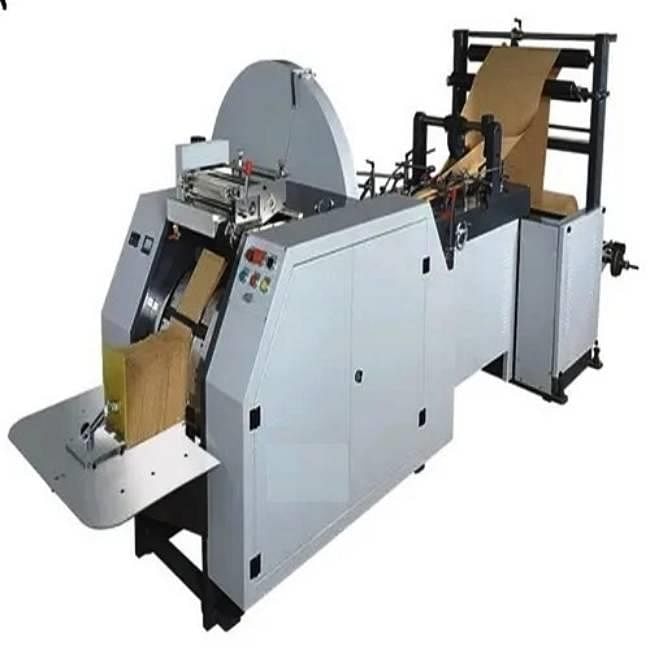 Fully Automatic Paper Bag Making Machine