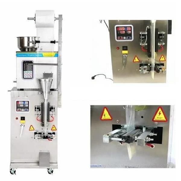 Mirchi Powder Pouch Packing Machine, Automation Grade: Semi-Automatic