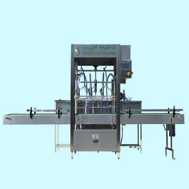 Automatic Servo 6 Head Liquid Filling Machines