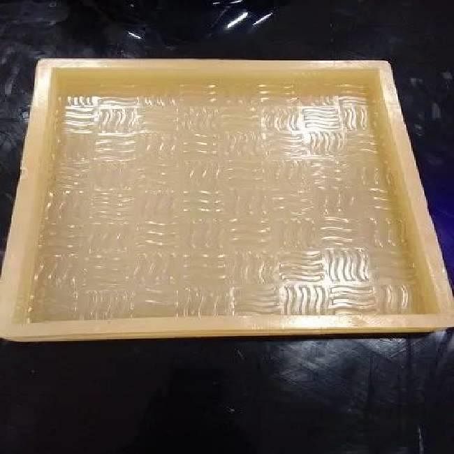 Chequered Tile Rubber Mould