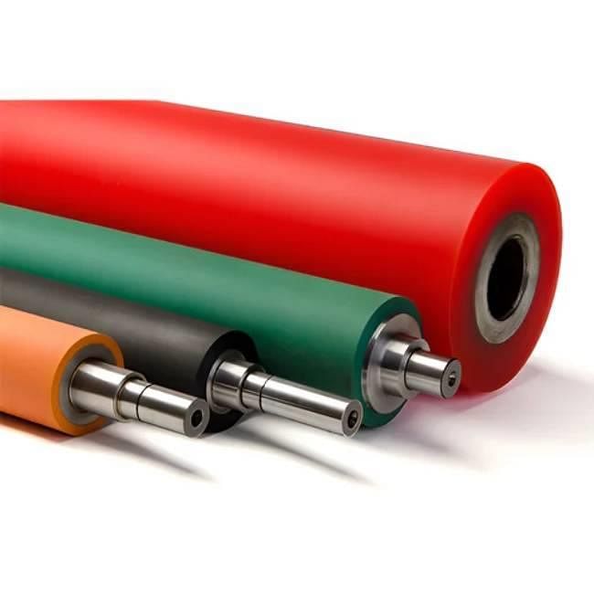 Polyurethane Coated Roller On Ms Pipe