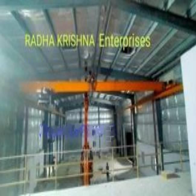 Radha Krishna Electric Box Girder Eot Crane, Lifting Speed: 4-5MPM, Heavy Duty