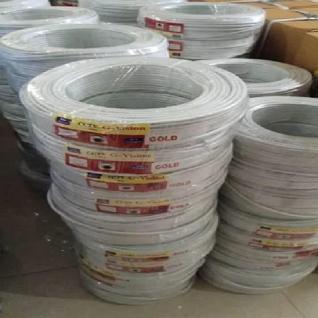 Cctv Camera Cable 3 Plus 1 Copper 90 Meters