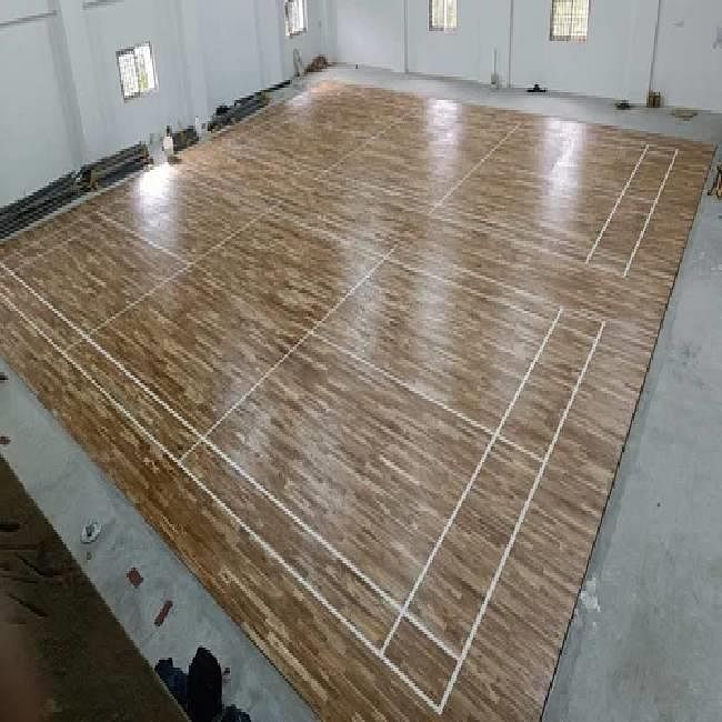 Badminton Teak Wood Flooring