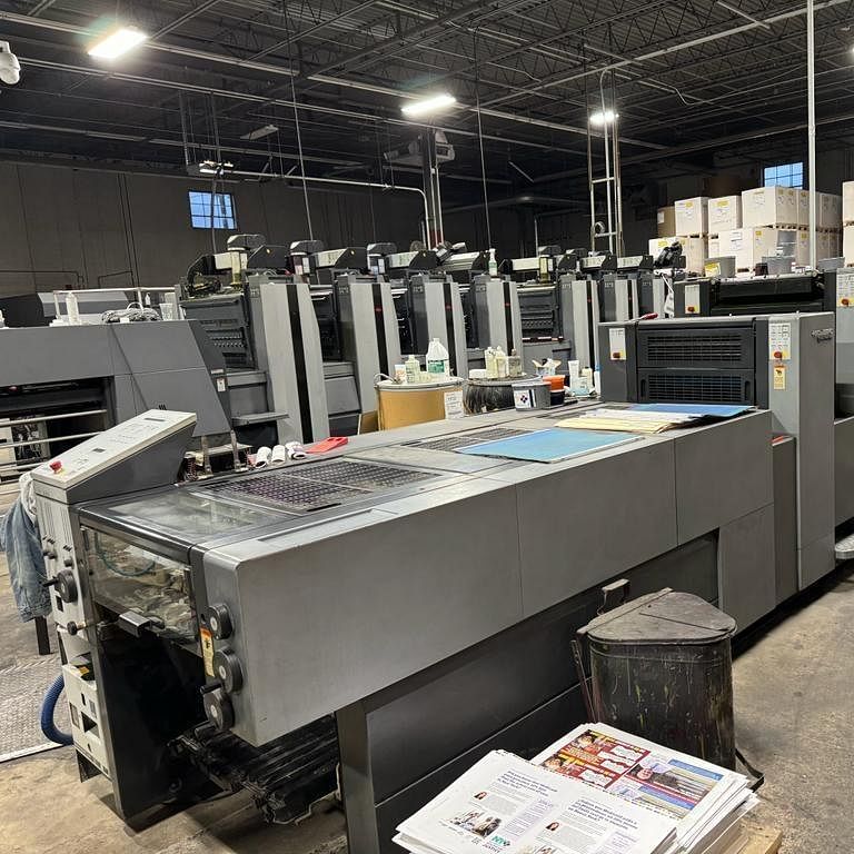 Offset Press Heidelberg Speedmaster SM 52-4 + LX