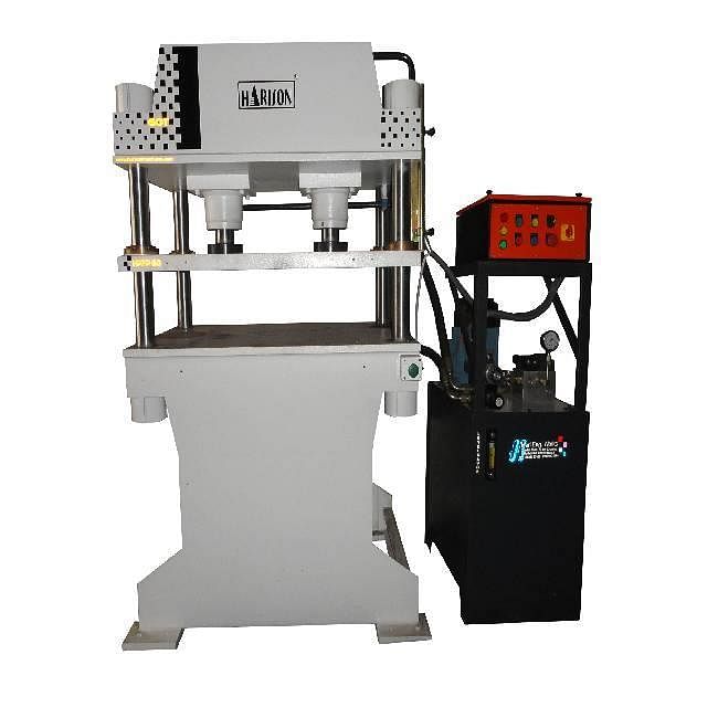 Harison Four Column Type Semi-Automatic Workshop Machine, Capacity: 200 Ton