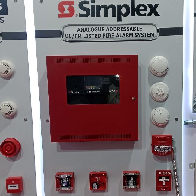 4007ES with other Simplex fire alarm UL&FM