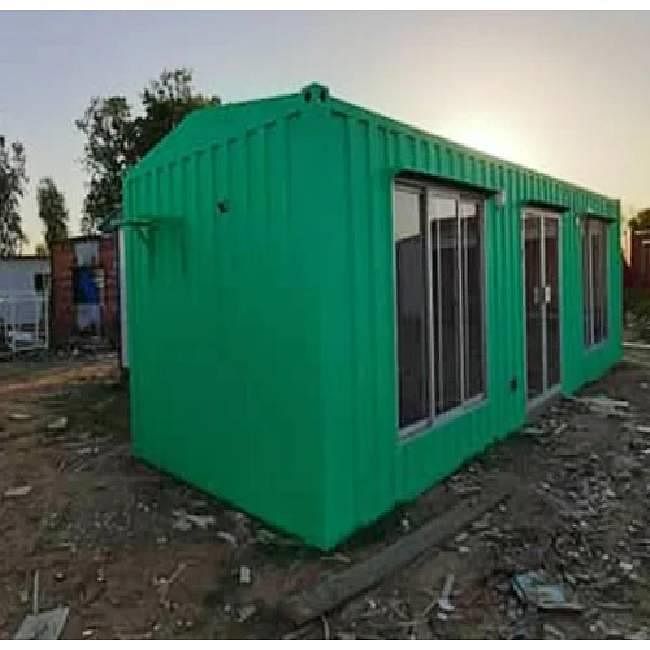 Green Portable Prefabricated Cabin