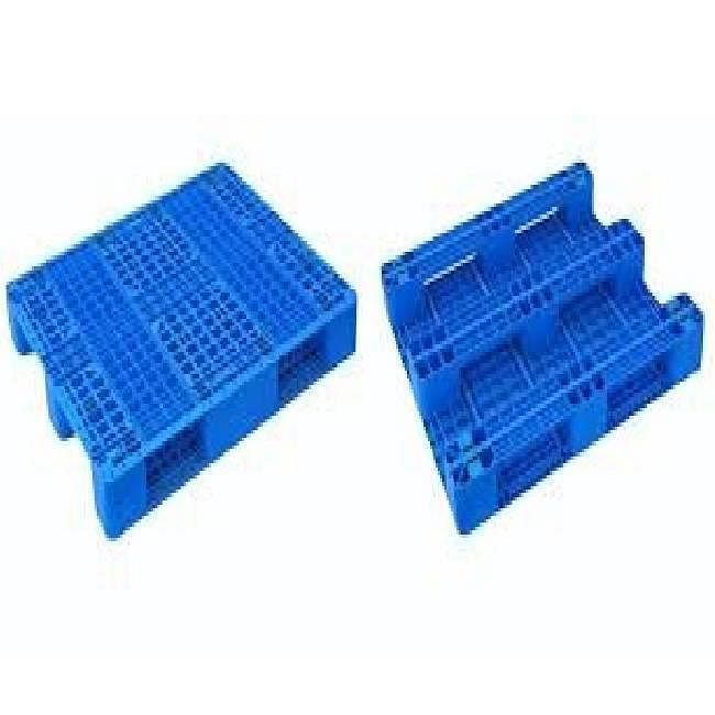 Injection Moulded Perforated Top 3 Runner Pallets