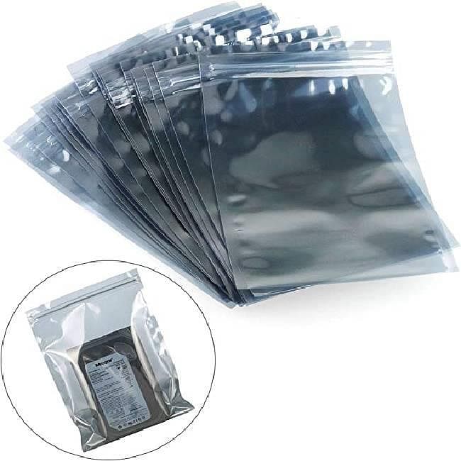 Esd Bag Antistatic Bag Size Zip Lock 150x200 Mm Pack Of 50