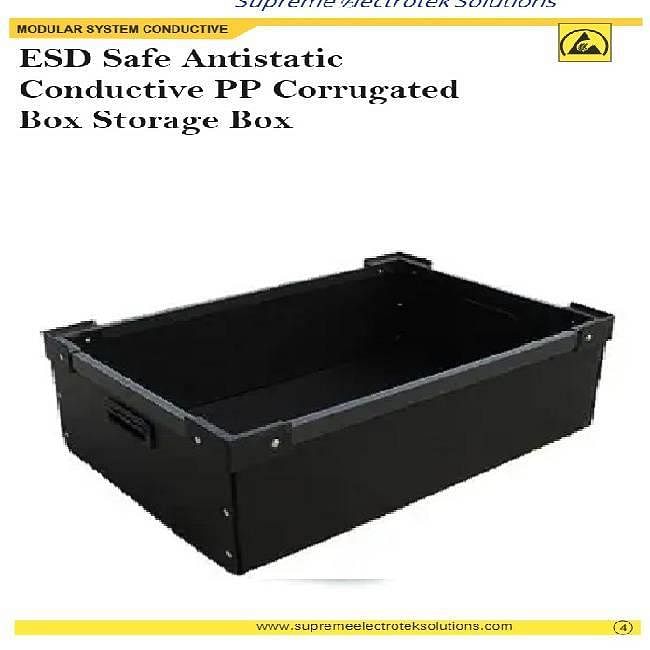 Esd box pp box size 600x400x200