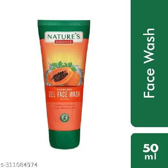 Nature's Essence Flawless Face Wash Papaya-Pack Of 2