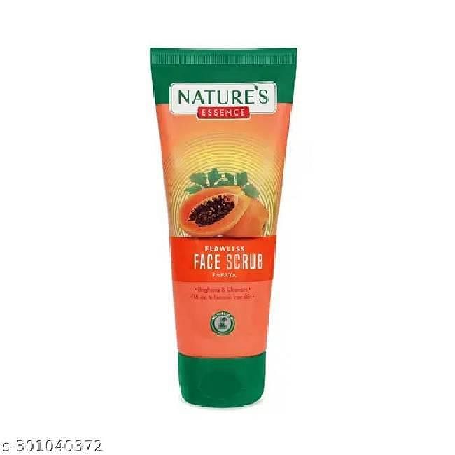 Nature's Essence Flawless Scrub Papaya-Pack Of 2