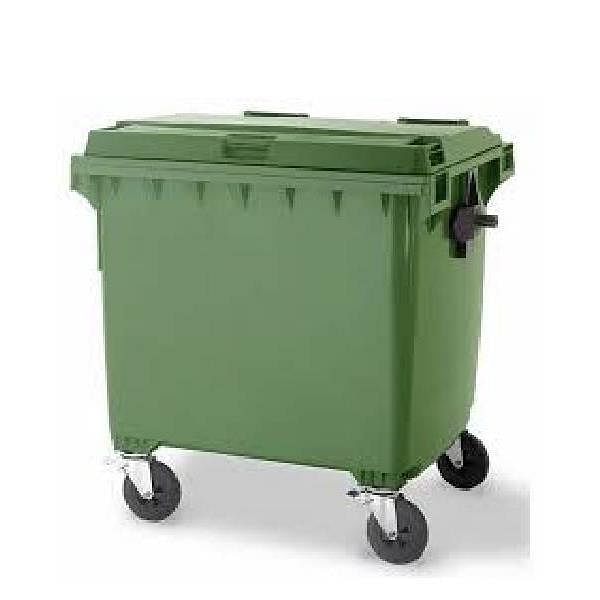 plastic garbage container 1100 liter